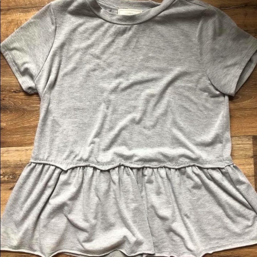 No Comment grey tee